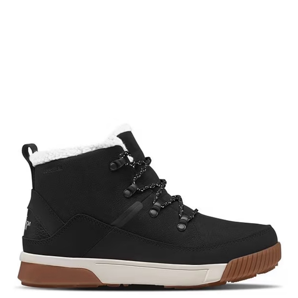 The North Face women’sBlack Sierra Mid Lace weatherproof cold weather boots - Picture 2 of 8